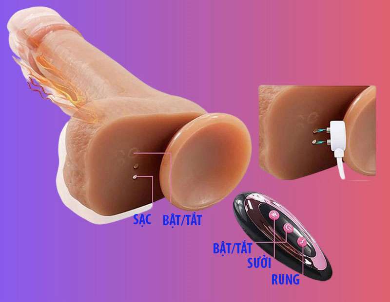 Cách sử dụng dương vật giả Dildo